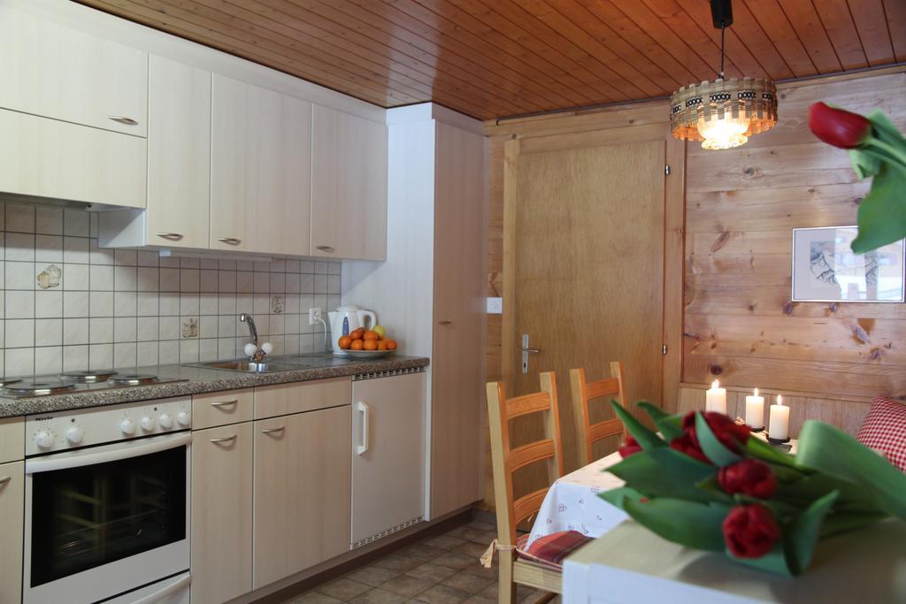 Appartamento Haus Bel-Air Grächen Esterno foto